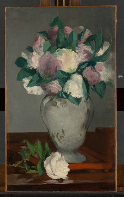 Peonías de Édouard Manet