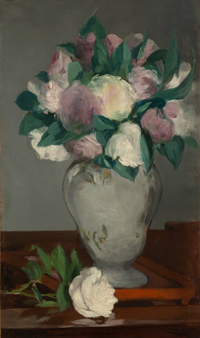 Peonías de Édouard Manet