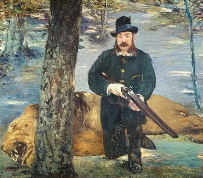 Pertuiset, cazador de leones, 1881 de Édouard Manet