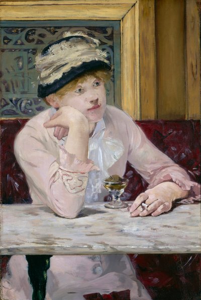 Aguardiente de ciruela, c. 1877 de Édouard Manet
