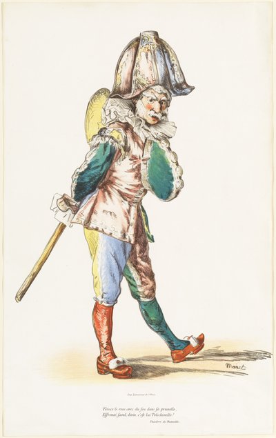 Polichinela de Édouard Manet