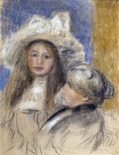 Retrato de Berthe Morisot (1841-1895) y su hija (Julie Manet de Édouard Manet