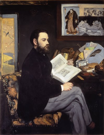 Retrato de Émile Zola - 1868 de Édouard Manet