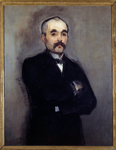 Retrato de Georges Clemenceau de Édouard Manet