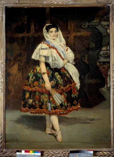 Retrato de Lola de Valencia de Édouard Manet