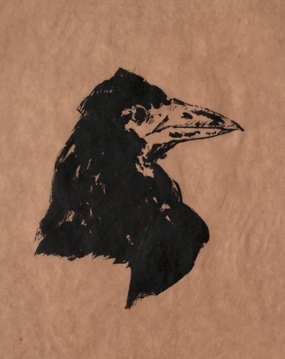 Cabeza de cuervo de Édouard Manet