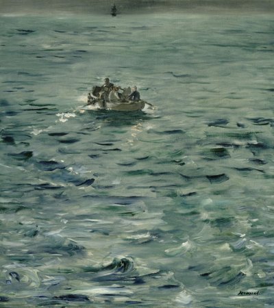La Fuga de Rochefort de Édouard Manet