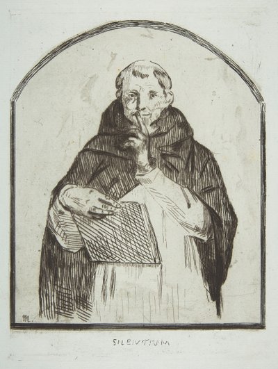Silentium de Édouard Manet
