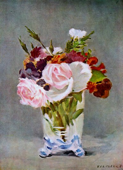 Naturaleza muerta con flores, 1882 de Édouard Manet