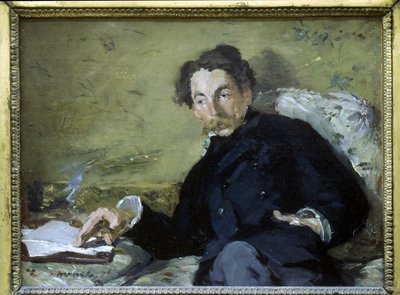 Stéphane Mallarmé (1842 - 1898) - por Edouard Manet de Édouard Manet