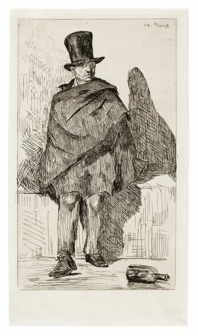 El bebedor de absenta de Édouard Manet