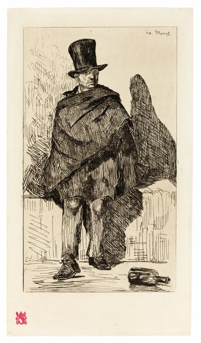 El bebedor de absenta de Édouard Manet