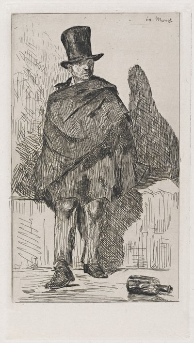 El bebedor de absenta de Édouard Manet