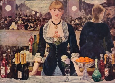 El bar en el Folies-Bergère, 1882, 1938 de Édouard Manet