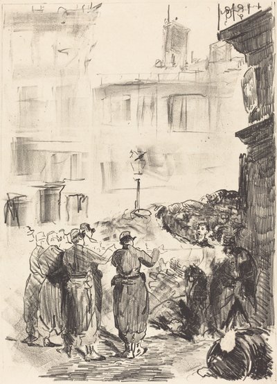 La barricada de Édouard Manet