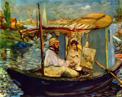El barco de Édouard Manet