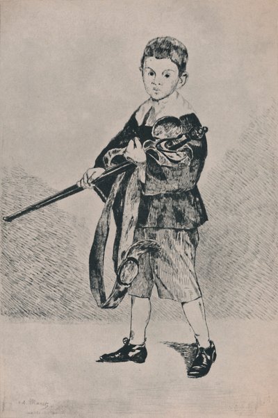 El Niño con la Espada, 1862, 1946 de Édouard Manet