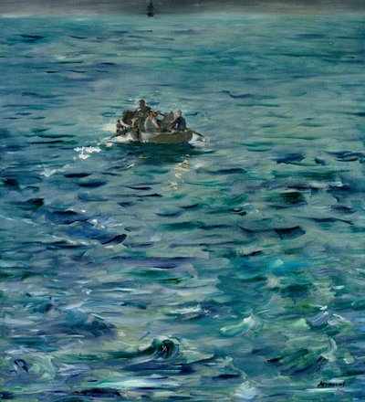 La fuga de Henri de Rochefort (1831-1915) 20 de marzo de 1874 de Édouard Manet