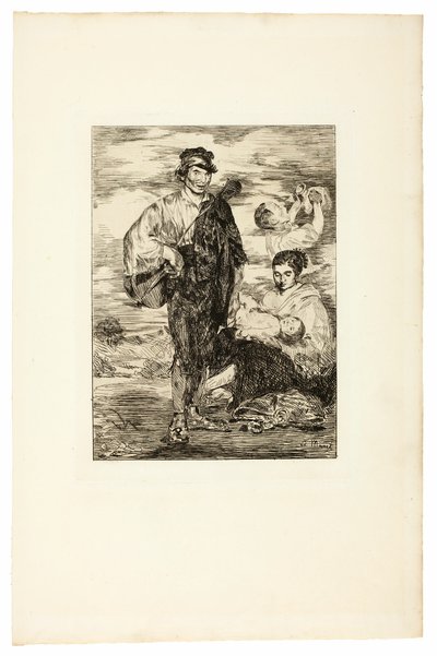 Los gitanos de Édouard Manet