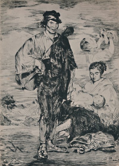 Los gitanos, 1862, 1946 de Édouard Manet