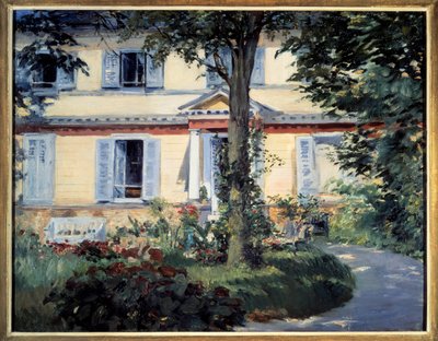 La casa de Rueil de Édouard Manet