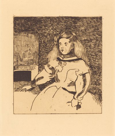 La Infanta Margarita, 1861 de Édouard Manet