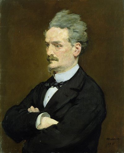 El periodista Henri Rochefort (1830-1913), 1881 de Édouard Manet