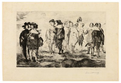 Los pequeños caballeros de Édouard Manet