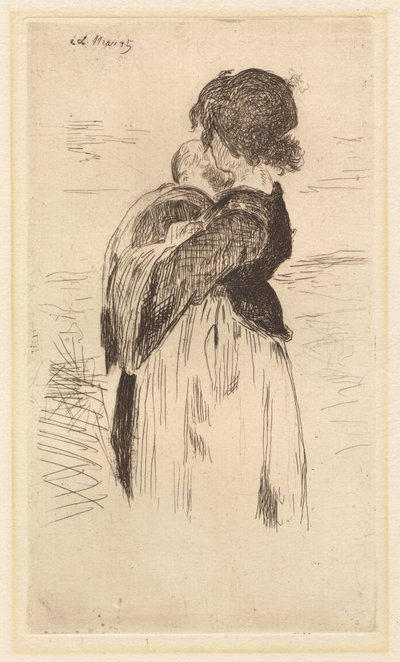 La niña de Édouard Manet