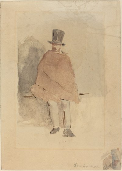 El Hombre del Sombrero Alto de Édouard Manet