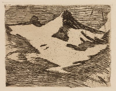 La Montaña, plato 2 de Le Fleuve de Édouard Manet