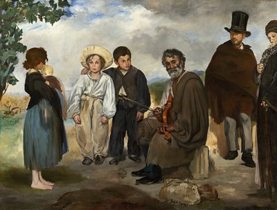 El viejo músico de Édouard Manet