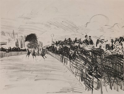 Las Carreras (Les Courses) de Édouard Manet
