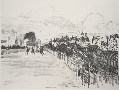 Las carreras Les Courses de Édouard Manet