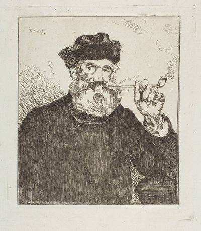 El Fumador, 1866-67 de Édouard Manet