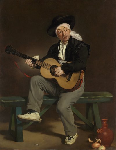 El cantante español de Édouard Manet