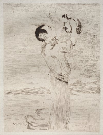 El bebedor de agua de Édouard Manet