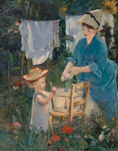 Lavandería de Édouard Manet