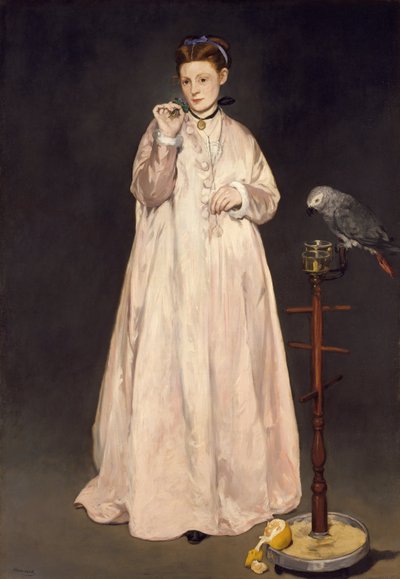 Joven dama en 1866, 1866 de Édouard Manet