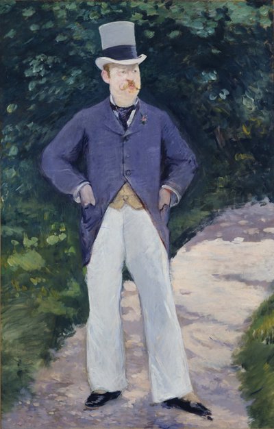 Retrato del señor Brun de Édouard Manet
