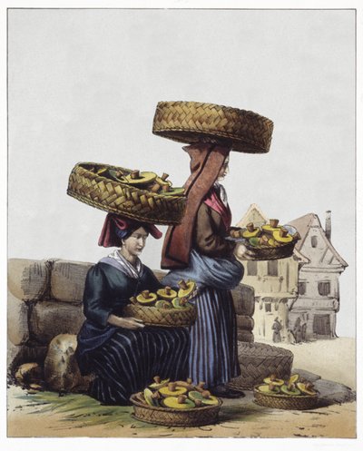 Comerciantes de setas de Edouard Pingret