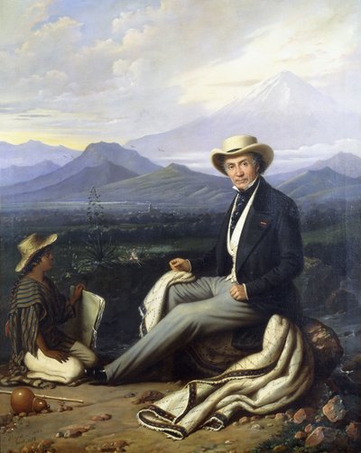 Autorretrato, 1854 de Edouard Pingret