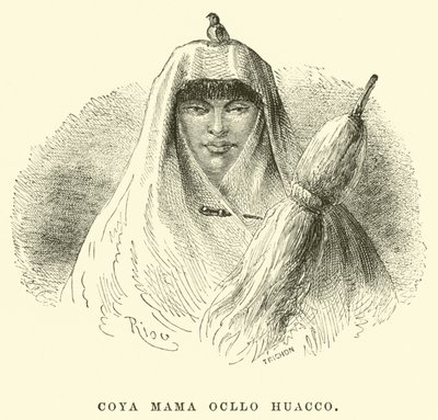 Coya Mama Ocllo Huacco de Edouard Riou