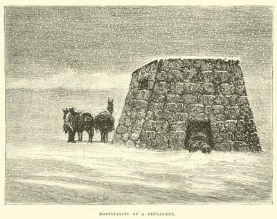 Hospitalidad de un sepulcro de Edouard Riou