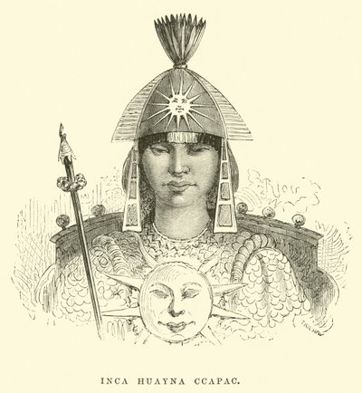 Inca Huayna Ccapac de Edouard Riou