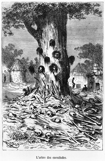El árbol de los caníbales, ilustración de 