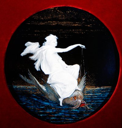 Espíritu del agua - los elementos, c.1870 de Edouard Rischgitz