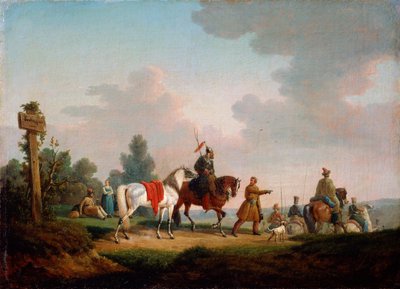 Los partisanos en 1812, 1820 de Edouard Swebach