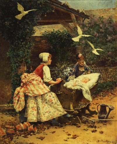 Sueño pacífico de Edouard Toudouze