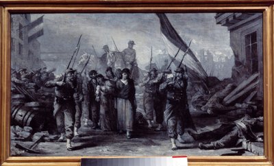Sitio de París: “Arresto de los Comuneros” de Edouard Toudouze